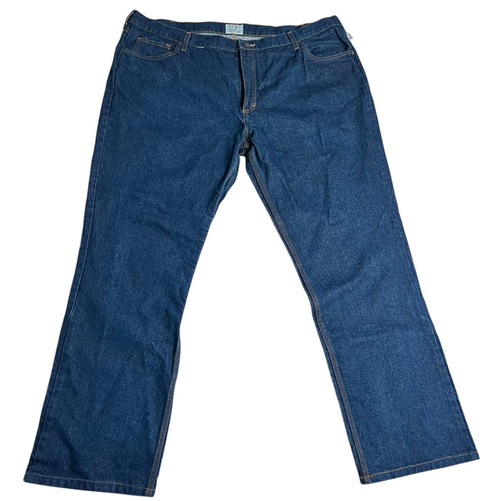Tyndale FR Flame Resistant Jeans Womens 24 Straight Leg Pockets Denim Blue J233T